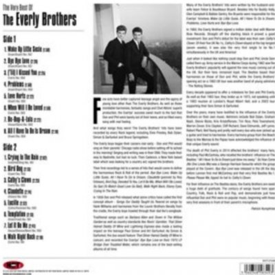 The Very Best of the Everly Brothers - The Everly Brothers LP – Hledejceny.cz