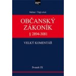 Občanský zákoník IX. svazek§ 2756-3081 Závazky z deliktů a z jiných právních důvodů – Zboží Mobilmania