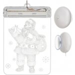Malatec 17224 Závěsná vánoční 3D LED dekorace svítící Santa Claus – Hledejceny.cz