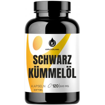 Kräuterland olej z černého kmínu 120 kapslí