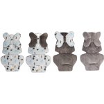 Bomimi podložka s polštářkem oboustranná Forest/Graphite minky – Sleviste.cz