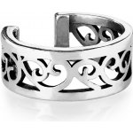 Šperky4U falešný piercing do ucha klips s ornamenty FP1017-ST – Sleviste.cz