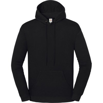 Fruit of the Loom Mikina Iconic 250 Hooded Sweat s kapucí unisex COT16229400201-black Černá – Hledejceny.cz