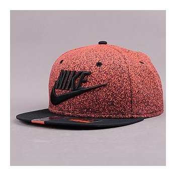 Nike True Print Snapback červená / černá