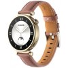 Řemínek k chytrým hodinkám PROTEMIO LEATHER Kožený řemínek pro Huawei Watch GT 4 41mm tmavě růžový 67795