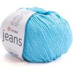 Yarn Art příze YarnArt Jeans 33 tyrkysově modrá – Zboží Dáma