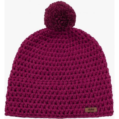 Doke Merino háčkovaný kulich pink – Hledejceny.cz