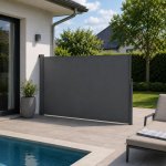 FurniGO Boční markýza Dubaj 300 x 180 cm šedá – Zboží Mobilmania