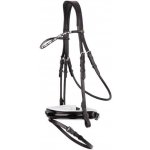 BR Uzdečka PREMIERE Brest se švédským nánosníkem černá/bílá – Zboží Dáma