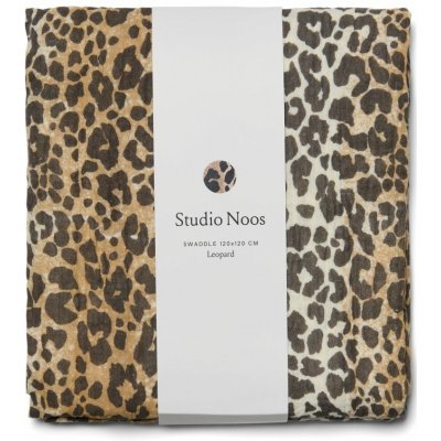 STUDIO NOOS SWADDLE ZAVINOVAČKA Print Large Leopard – Hledejceny.cz