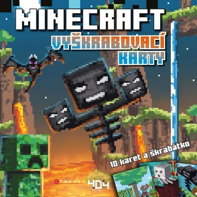 CPRESS Vyškrabovací karty Minecraft – Hledejceny.cz