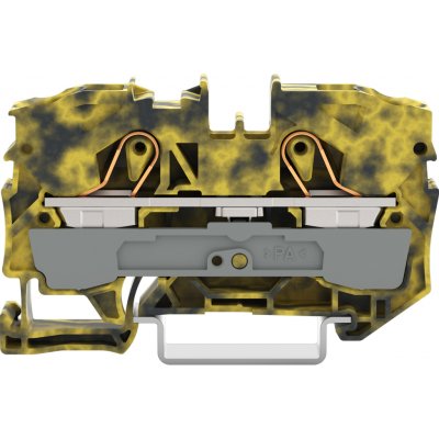 WAGO Svorka 2010-1201/000-053 2vodičová průchozí 10 mm² Vhodná pro aplikace Ex e II, šedá / žlutá 2010-1201/000-053 – Hledejceny.cz