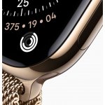 Apple Watch Series 11 Cellular (42mm) Zlatý titan se zlatým milánským tahem MF8Y4MP/A – Zboží Živě