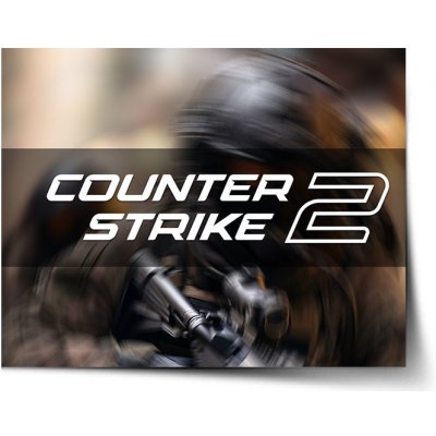 Sablio Plakát Counter Strike 2 Voják - 60x40 cm