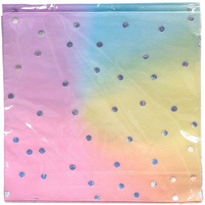 Wiky Párty ubrousky Pastelové 33x33cm 12ks – Zboží Mobilmania