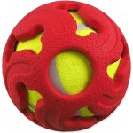 Dog Fantasy Míček gumový s tenisákem 7,5 cm – Hledejceny.cz