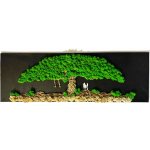 Mechový obraz – Strom rodiny Velikost: 50x70cm – Zbozi.Blesk.cz