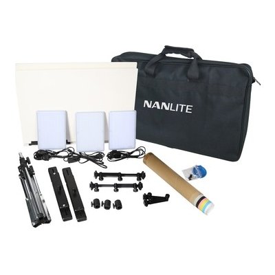 NANLITE Compac 20, sada 3 LED světel 31-2012 3KIT – Zboží Živě