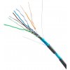 síťový kabel Datacom 1200 FTP drát CAT5E PVC,Eca, 305m, šedý
