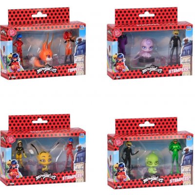 Miraculous: Beruška a černý kocour 3 pack razítka – Zboží Dáma