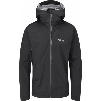 Rab Downpour Plus 2.0 Jacket Black – Zboží Mobilmania