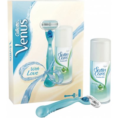 Gillette Venus Classic holící strojek + gel na holení 75 ml dárková sada