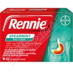 RENNIE SPEARMINT BEZ CUKRU POR 680MG/80MG TBL MND 60 – Hledejceny.cz
