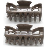 Skřipce v hnědé barvě, 2 ks Barva: béžová – Zboží Dáma Skřipce v hnědé barvě, 2 ks Barva: béžová – Zboží Dáma