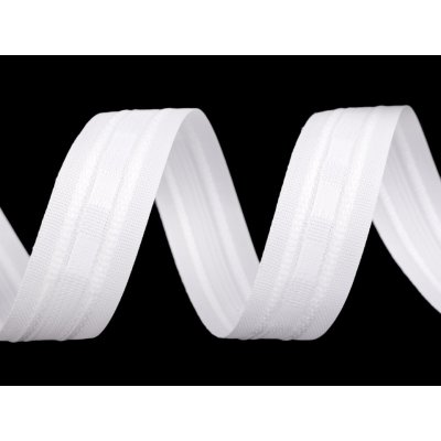 Prima-obchod Záclonovka 2 skladová šíře 25 mm, barva bílá – Zboží Dáma