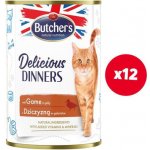 Butcher's Delicious Dinners kawałki z dziczyzną w galaretce 400 g – Hledejceny.cz