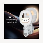 W60 Mini LED RGB dobíjecí světlo s klipem – Zboží Živě