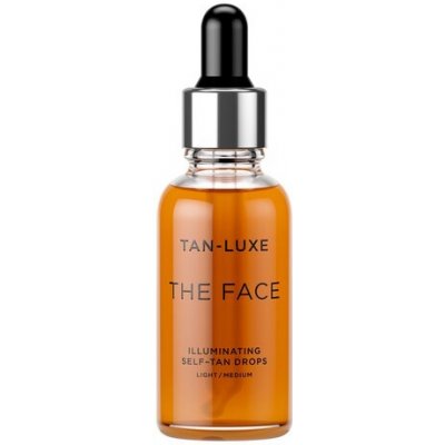 Tan Luxe Self Tan Drops samoopalovací kapky na obličej Light/Medium 30 ml – Zboží Dáma