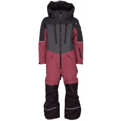Lindberg Sweden dětská zimní kombinéza black/cerise – Zboží Mobilmania