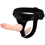 Baile Ultra Passionate Harness Double Dildo Strap On – Zboží Dáma