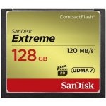 SanDisk Extreme CompactFlash 128 GB UDMA7 SDCFXSB-128G-G46 – Zboží Živě