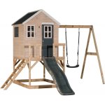 Wendi Toys domeček a hřiště houpačka + skluzavka šedá – Zboží Dáma
