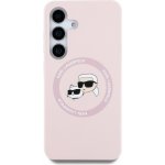 Karl Lagerfeld Magnetic Silicone Double Heads Samsung S25 Plus růžové KLHMS25MSKCHTCP – Zboží Živě