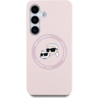 Karl Lagerfeld Magnetic Silicone Double Heads Samsung S25 Plus růžové KLHMS25MSKCHTCP – Zboží Živě