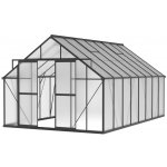 B2B Partner Skleník 245 x 304 x 488 cm černý 915033 – Hledejceny.cz