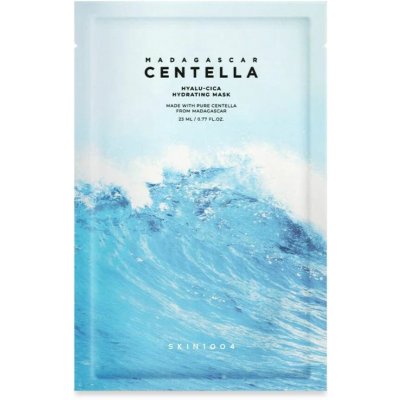 Skin1004 Madagascar Centella Hyalu-Cica Hydrating Mask Hydratační sheet mask s hyaluronovou kyselinou a centellou 23 ml 1 ks – Zboží Dáma