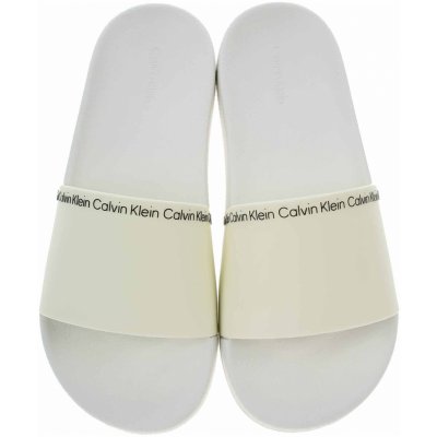 Calvin Klein nazouváky Rubber Pool Slide HW0HW01526 Marshmallow