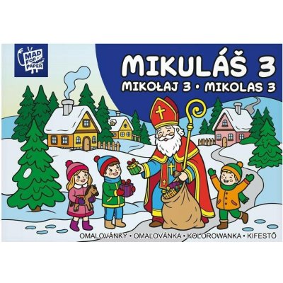 MFP Omalovánky Mikuláš 3 – Zboží Mobilmania