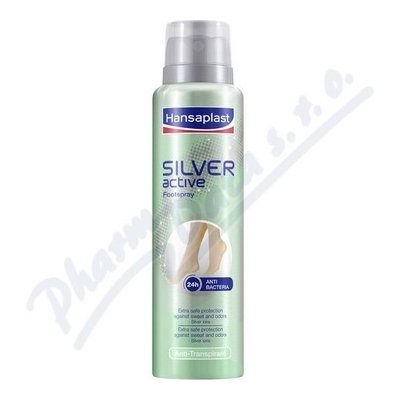 Beiersdorf Hansaplast Silver Active, sprej na nohy, 150 ml – Zbozi.Blesk.cz