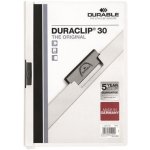 DURABLE Desky s rychlovazačem "DURACLIP® 30", bílá, s klipem, A4 – Sleviste.cz
