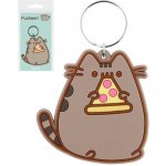 Přívěsek na klíče gumová Pusheen pizza – Sleviste.cz