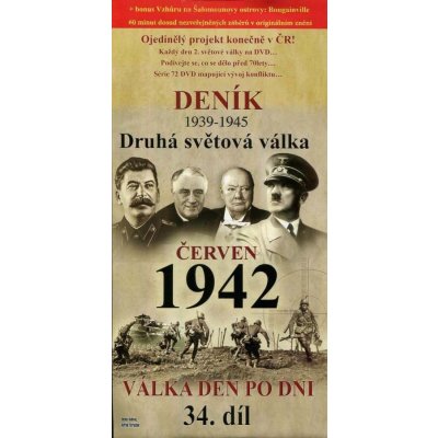 Deník 2. světové války - červen 1942 DVD