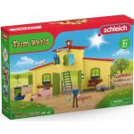schleich Velká stáj se zvířaty a příslušenstvím 42605 – Zboží Dáma