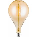 JUST LIGHT Filam. LED žárovka E27, A160, 420lm, 2700K, 4W, jantarové sklo – Hledejceny.cz