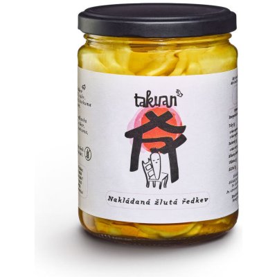 FERMENT IT Ředkev žlutá nakládaná Takuan 500 g – Sleviste.cz
