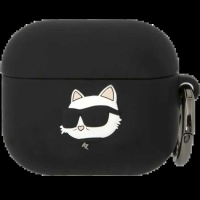 Karl Lagerfeld AirPods 3 cover Silicone Choupette Head 3D KLA3RUNCHK – Sleviste.cz